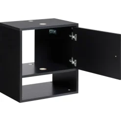 LIMERIA - Wastafelkast - Zwart - Vezelplaat