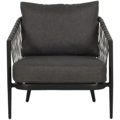 Lisomme Christel 4 delige tuin loungeset donkergrijs