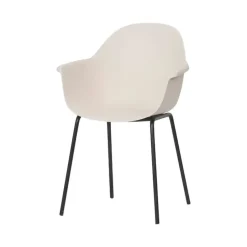 Lisomme Dorian tuinstoel gerecycled bamboe créme