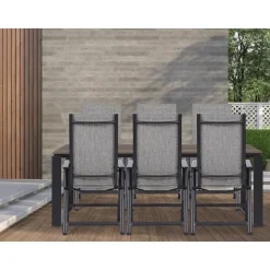 Lisomme Joris tuintafel bruin - 210 x 100 cm