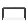 Lisomme Stan tuintafel zwart - 150 x 90 cm