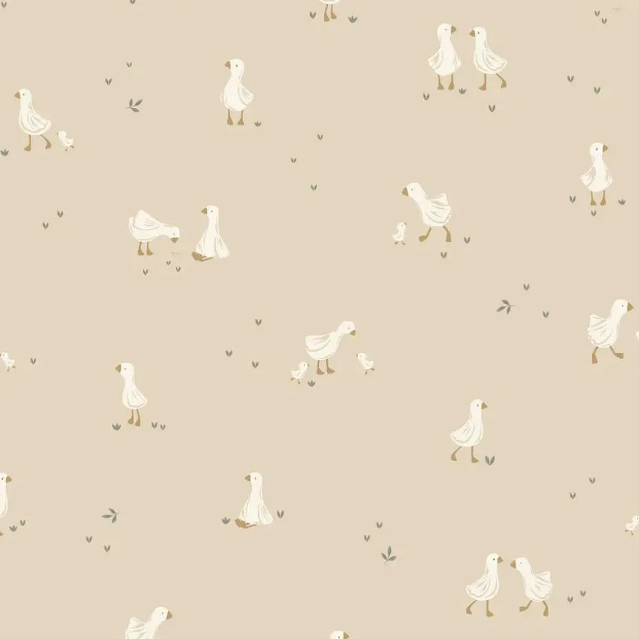 Little Dutch Little Goose Behang Kinderkamer - Dieren - 10mx52cm
