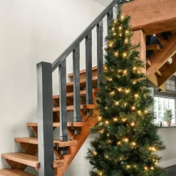 Little Grove Groene Spar Smalle Kunstkerstboom - Ø84x240 cm