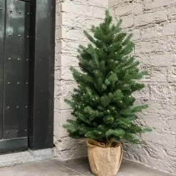 Little Grove Noorse Spar Kleine Kunstkerstboom - Ø61x90 cm