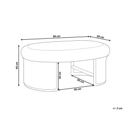 LIVADEIA - Tuintafel - Natuurlijk - Rotan