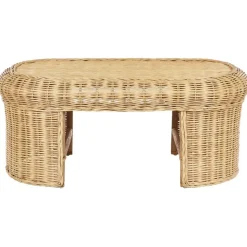 LIVADEIA - Tuintafel - Natuurlijk - Rotan