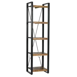 Livingfurn - Boekenkasten Nairobi 200cm - Mangohout