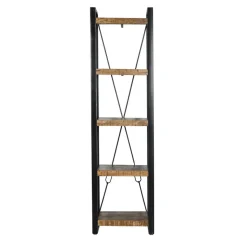 Livingfurn - Boekenkasten Nairobi 200cm - Mangohout