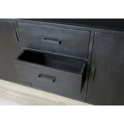 Livingfurn - Dressoir Kala Open 180 cm - Mangohout