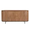 Livingfurn - Dressoir Noor Natural 170cm - Mangohout / Gecoat Staal
