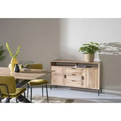 Livingfurn - Dressoir Oslo Acasia 140 cm - Acasiahout