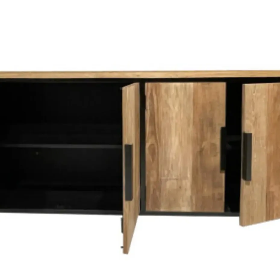 Livingfurn - Dressoir Tomar 185cm - Teakhout