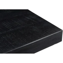 Livingfurn - e Zwart Eetkamertafel Kala - U-Pot - Mango Hout - 240 cm