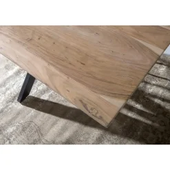 Livingfurn - Eetkamertafel Oslo - Spider - Acasiahout - 200