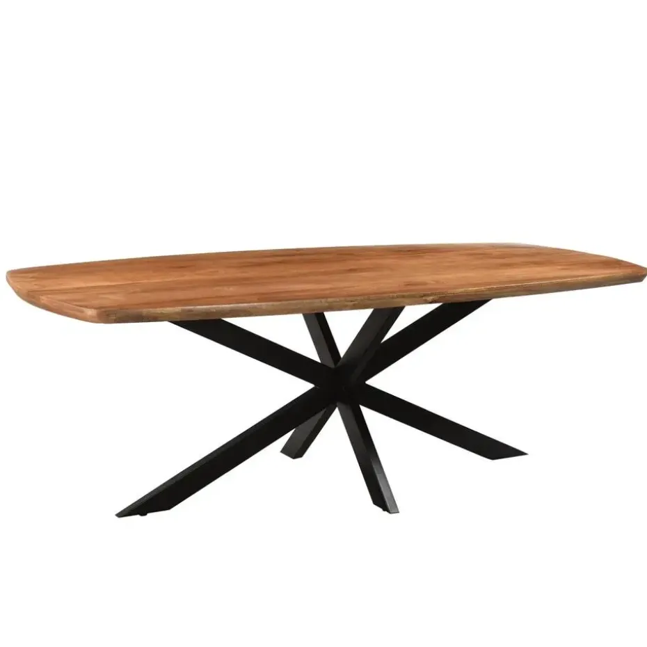 Livingfurn - Eetkamertafel Jesper Danish Oval 210cm - Mangohout