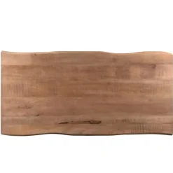 Livingfurn - Eetkamertafel Tree - X-Poten - Mango Hout - 220 - Bruin