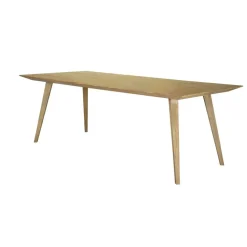 Livingfurn - Eetkamertafel Tomar 220cm - Teakhout