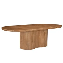 Livingfurn - Eetkamertafel Sevilla 250cm - Mangohout