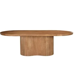 Livingfurn - Eetkamertafel Sevilla 250cm - Mangohout