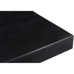 Livingfurn - Moderne Zwarte Eetkamertafel - Spider - Mangohout - 180 cm