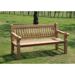 Livingfurn - Tuinbank Patrick Bench Fat - Teakhout - 50x166x45