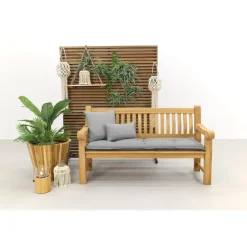 Livingfurn - Tuinbank Patrick Bench Fat - Teakhout - 50x166x45