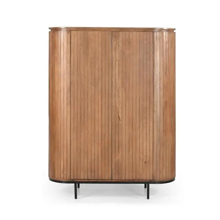 Livingfurn Kabinetkast Noor Naturel 150cm Mangohout