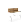 Livorno - Bureau wit eiken MDF