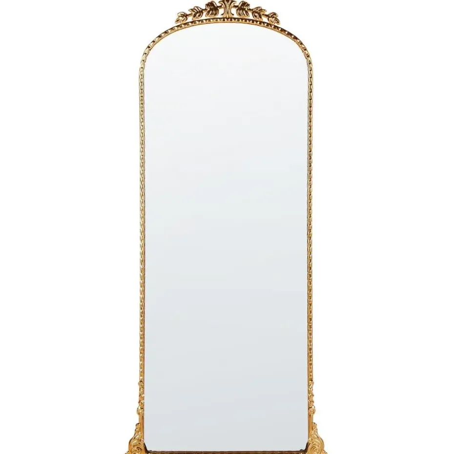 LIVRY - Wandspiegel - Goud - 51 x 114 cm - Metaal