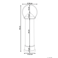 LLAIMA - Terrasverwarmer - Koper - Staal