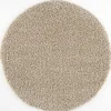 Loca Shaggy Rond Vloerkleed Beige Hoogpolig - 300 CM ROND