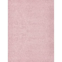 Loca Shaggy Vloerkleed – Modern Uni Effen – Roze Hoogpolig & Zacht - 120x170 CM