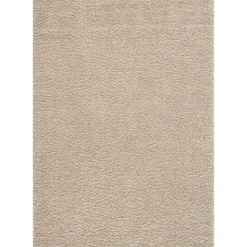 Loca Shaggy Vloerkleed Beige Hoogpolig - 120x170 CM