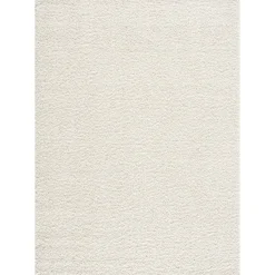 Loca Shaggy Vloerkleed Creme Hoogpolig - 200x290 CM