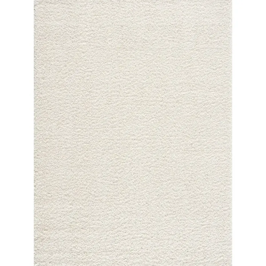 Loca Shaggy Vloerkleed Creme Hoogpolig - 200x290 CM