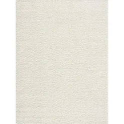 Loca Shaggy Vloerkleed Creme Hoogpolig - 200x290 CM