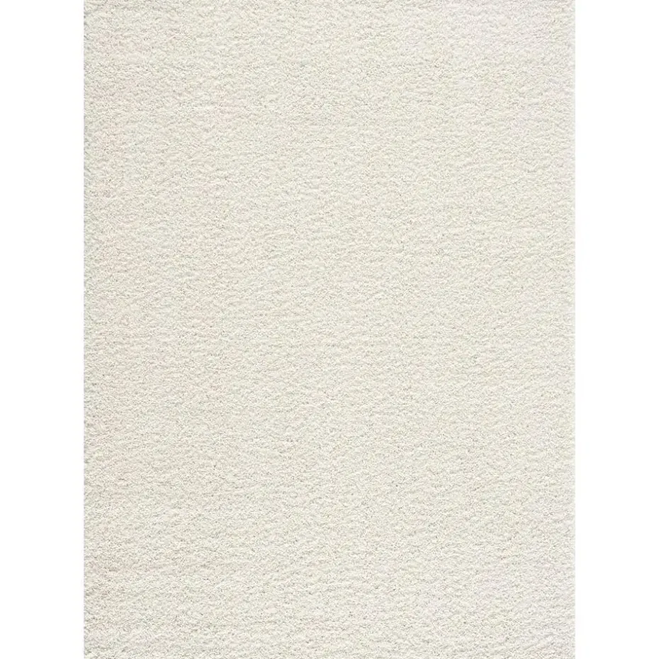 Loca Shaggy Vloerkleed Creme Hoogpolig - 200x290 CM