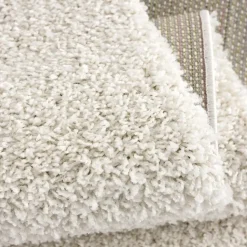 Loca Shaggy Vloerkleed Creme Hoogpolig - 200x290 CM