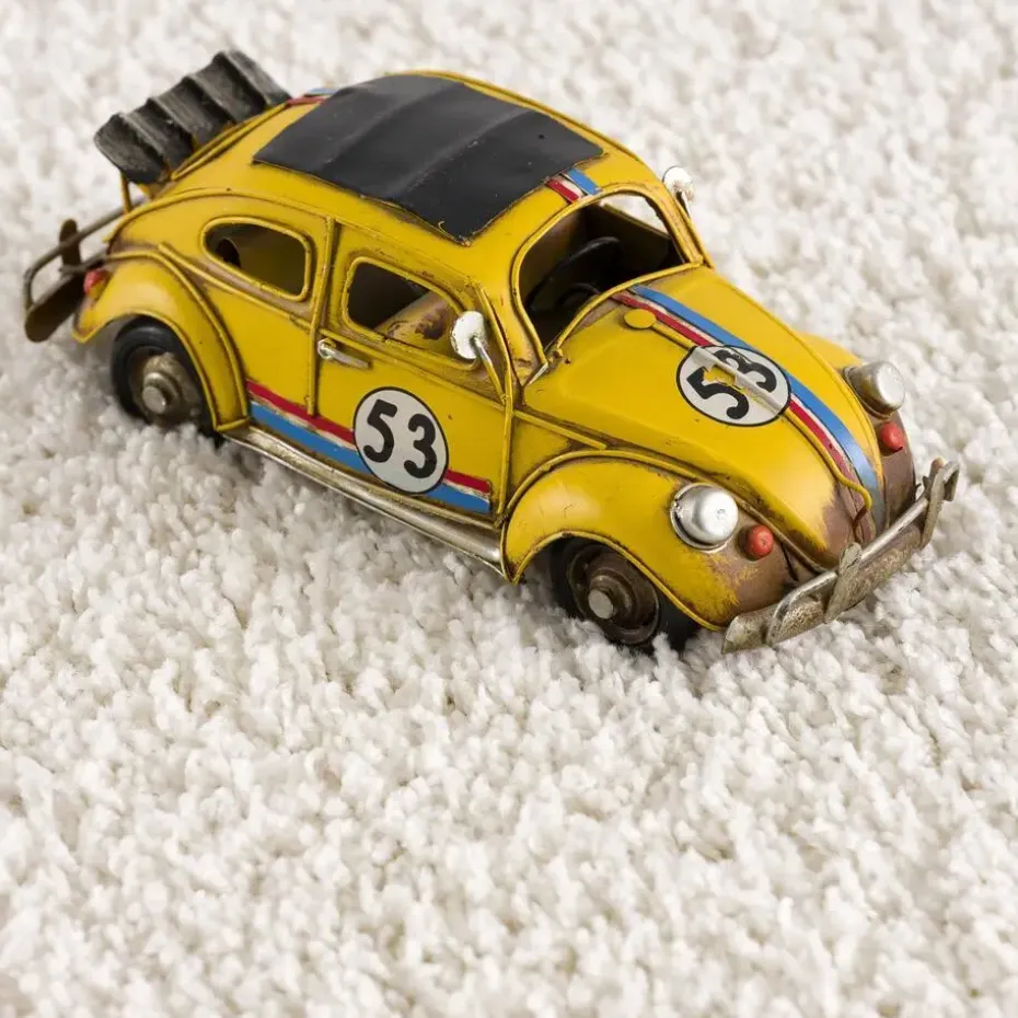 Loca Shaggy Vloerkleed Creme Hoogpolig - 200x290 CM