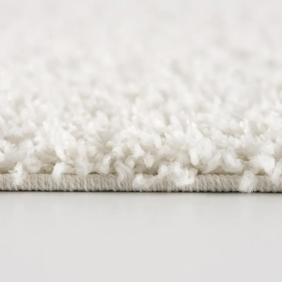 Loca Shaggy Vloerkleed Creme Hoogpolig - 120x170 CM