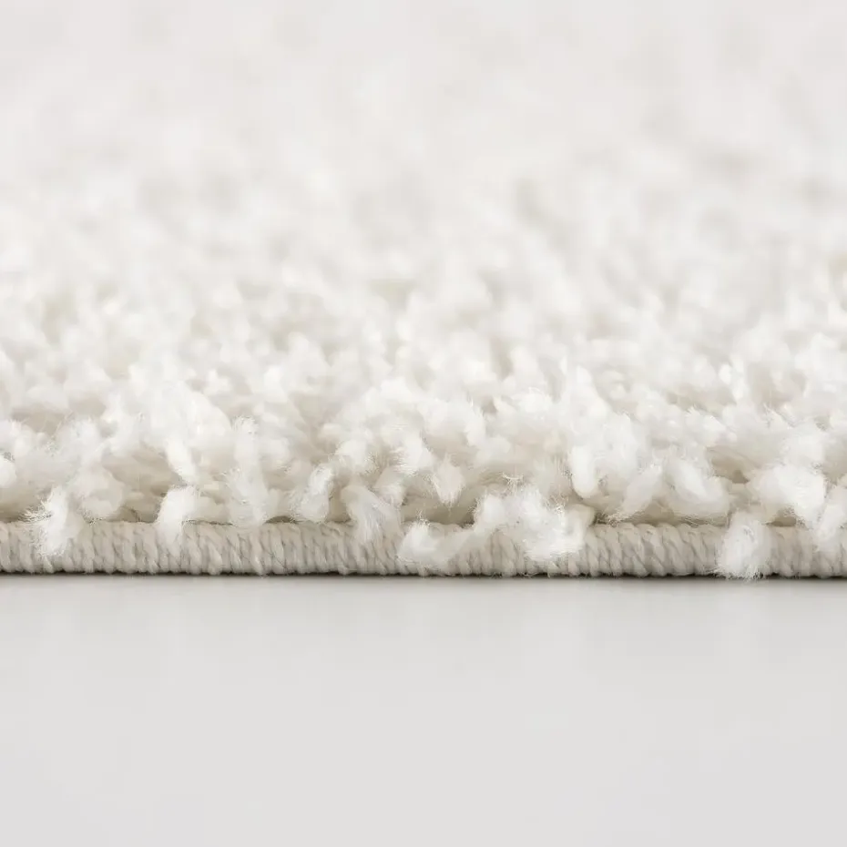 Loca Shaggy Vloerkleed Creme Hoogpolig - 160x230 CM