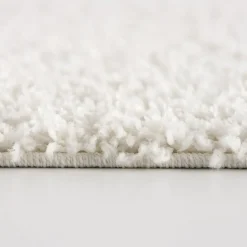 Loca Shaggy Vloerkleed Creme Hoogpolig - 200x200 CM Vierkant