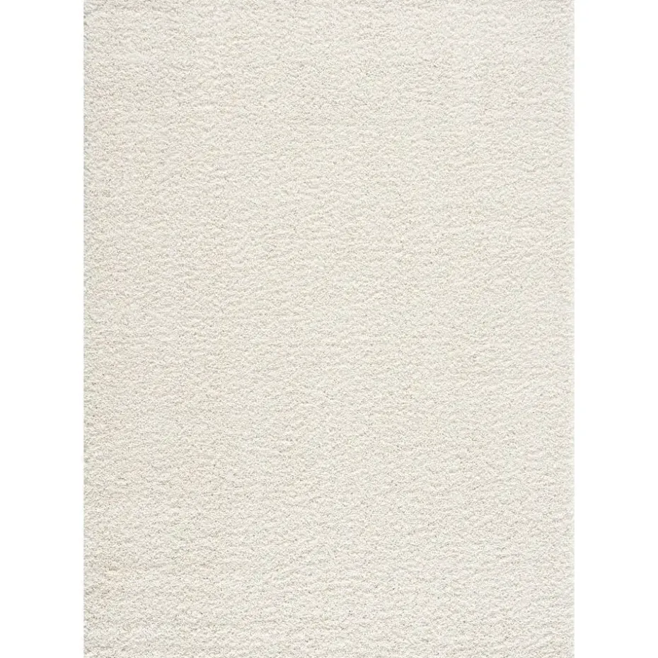 Loca Shaggy Vloerkleed Creme Hoogpolig - 240x340 CM