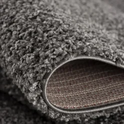 Loca Shaggy Vloerkleed Grijs Hoogpolig - 160x230 CM