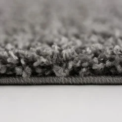 Loca Shaggy Vloerkleed Grijs Hoogpolig - 300x400 CM