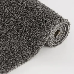 Loca Shaggy Vloerkleed Grijs Hoogpolig - 240x340 CM