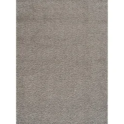 Loca Shaggy Vloerkleed Lichtgrijs Hoogpolig - 140x200 CM