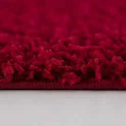 Loca Shaggy Vloerkleed Rood Hoogpolig - 160x230 CM