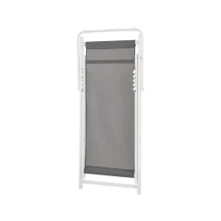 LOCRI II - Strandstoel - Grijs/Wit - Polyester