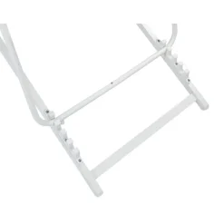 LOCRI II - Strandstoel - Grijs/Wit - Polyester